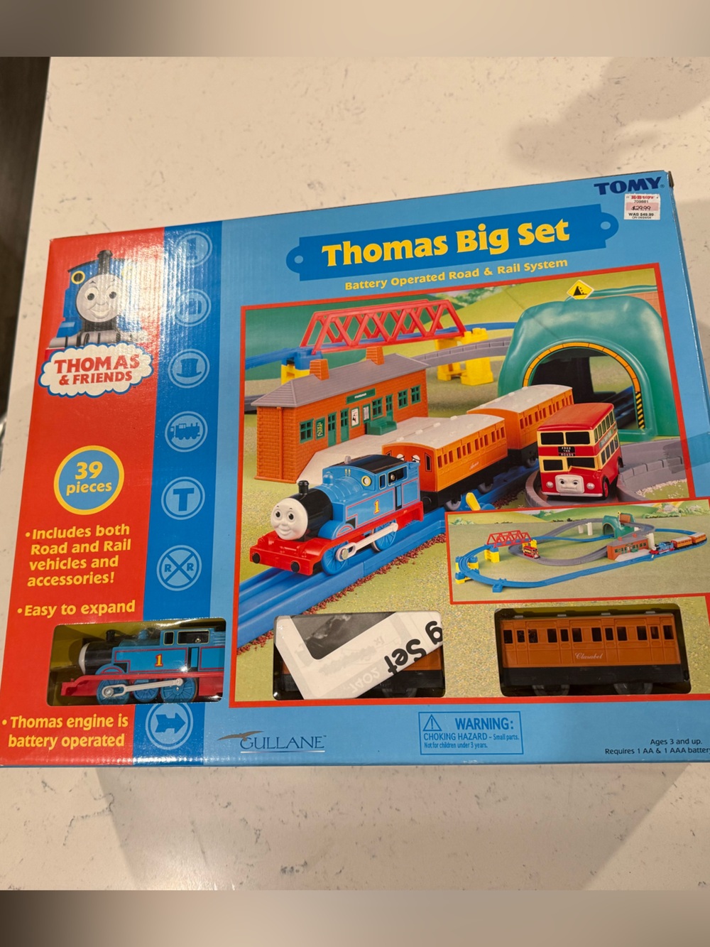 Thomas & Friends Thomas Big Set Battery-Operated Road & Rail Playset - 2002